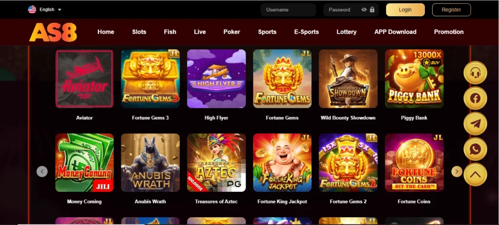 7VV Betgame interface