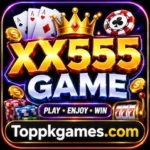 XX555 Game logo and interface image