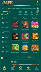 44PK Game interface