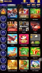 PAK3 Game interface