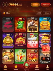 78986 Game interface