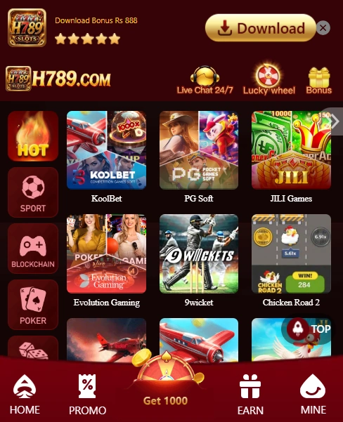 H789 Game interface