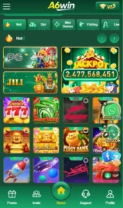 A6 Game interface